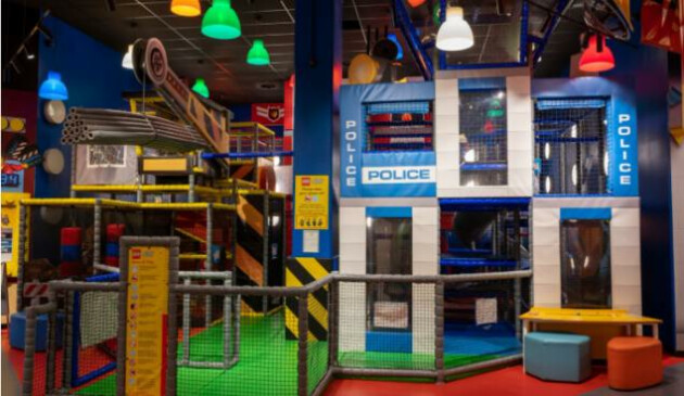 Run around the soft play