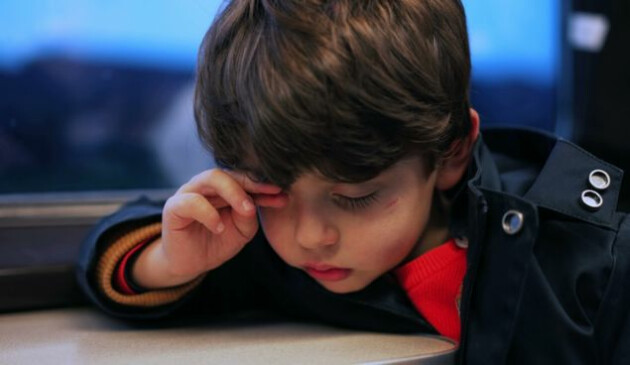 Travel sickness in kids