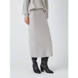 John Lewis Wool Blend Knitted Skirt, £45