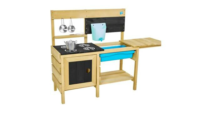 TP Deluxe Wooden Mud Kitchen