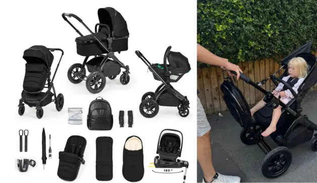 _ Ickle Bubba Stomp Luxe Elements Edition travel system hero