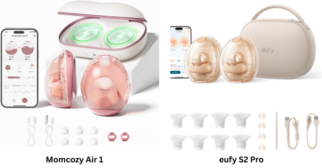 Momcozy Air 1 versus eufy S2 Pro