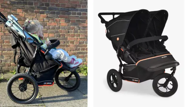 Twins in the out n about Nipper V6 Double