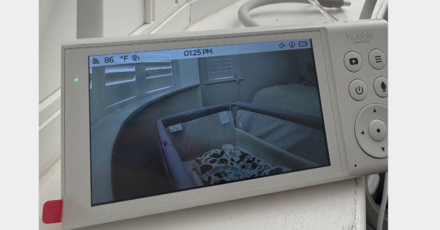 Hubble Go Baby Plus monitor screen