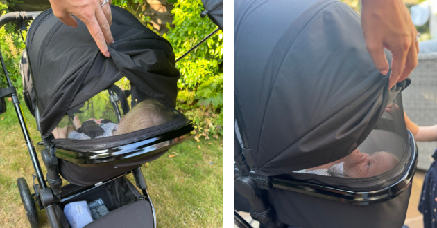 _Ickle Bubba Stomp Luxe Elements Edition travel system hood