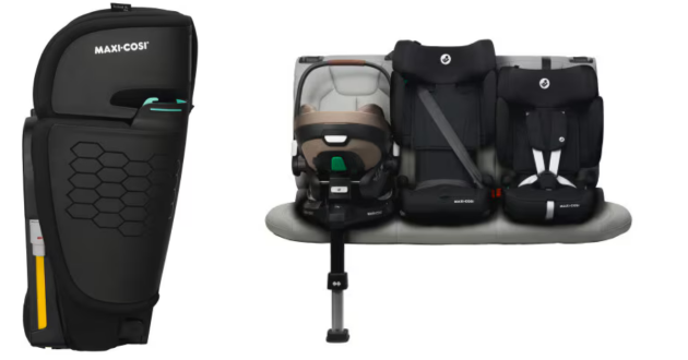 Maxi-Cosi Nomad XL Plus folded and in back seat