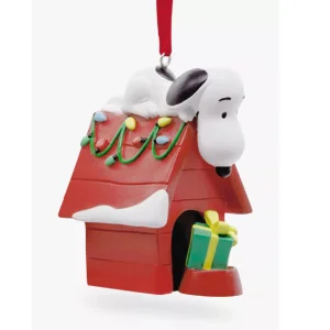 Snoopy dog house bauble