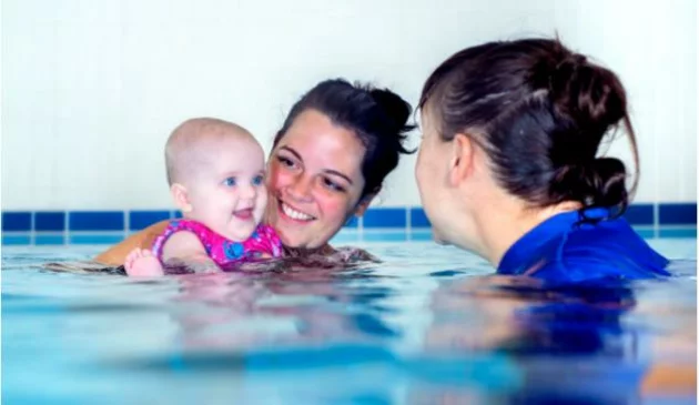 Swimming with Water Babies