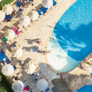 TUI Blue Alcudia Pins birds eye view