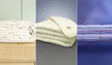 A selection of all season duvets in a grid
