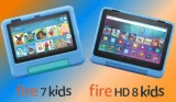 A comparison of the Amazon Fire 7 Kids and the HD 8 Kids