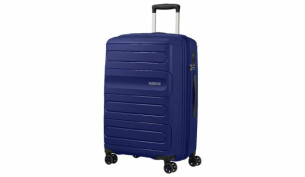 American Tourister Sunside Medium Expandable Suitcase - Navy