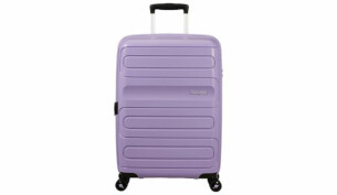 American Tourister Sunside Medium Expandable Suitcase - Purple