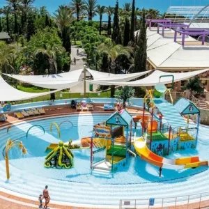 Pool at the AQI Pegasos World in Antalya