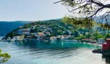 The village of Asos on the Greek island of Kefalonia