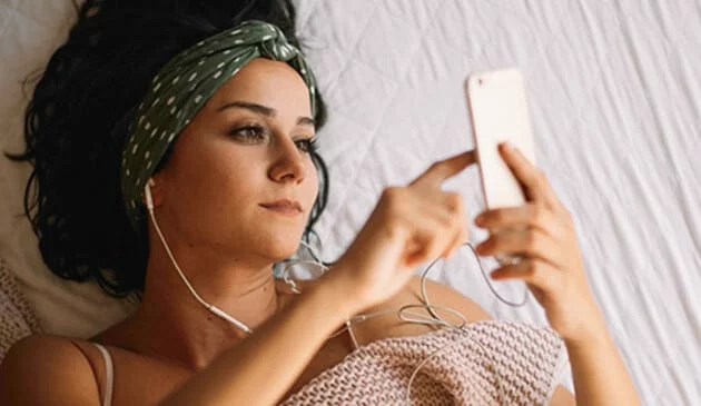 Women Listening to Audiobooks