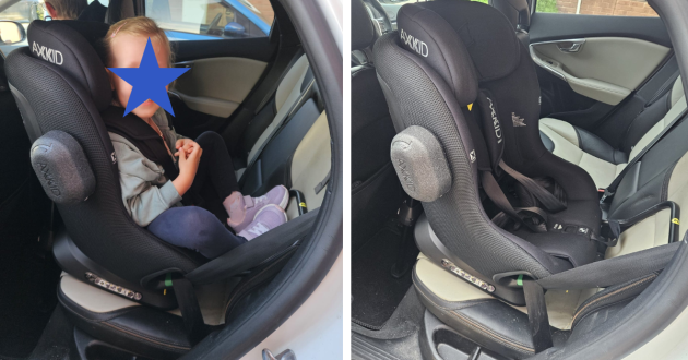 Child in Axkid Minikid Core