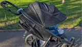 Baby in Cybex Avi Spin stroller
