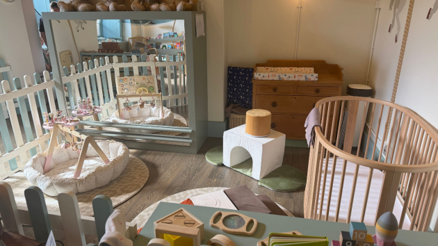 Baby friendly spaces at The Ickworth