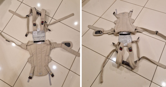 BabyBjörn Baby Carrier Harmony opened out