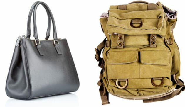 Handbag and Backpack