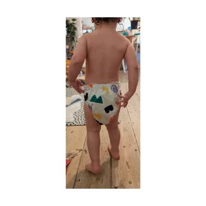Bambino Mio Revolutionary Nappy being tested by a toddler