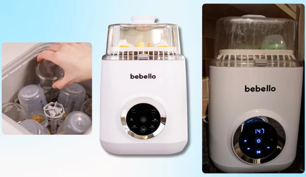 Bebello washer review main image including washer used in testing