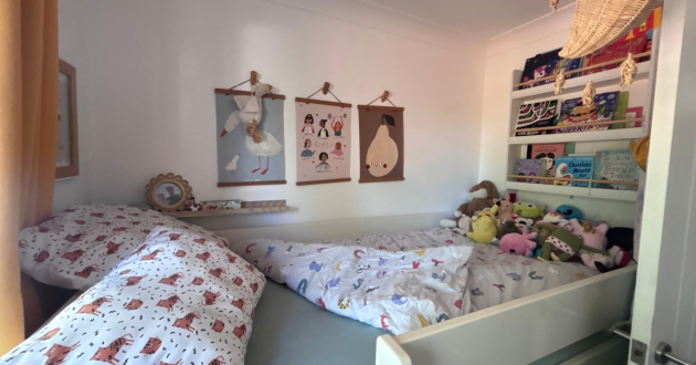 Bed in child's room