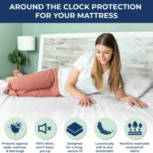 Bed’Ore 100% Waterproof Mattress Protector