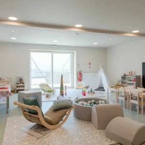 Baby creche at Bedruthan Steps hotel in Newquay, Cornwall