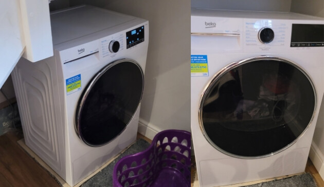 Beko B5T4923RW heat pump tumble dryer