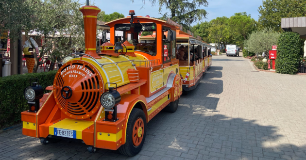 Train at Eurocamp Bella Italia