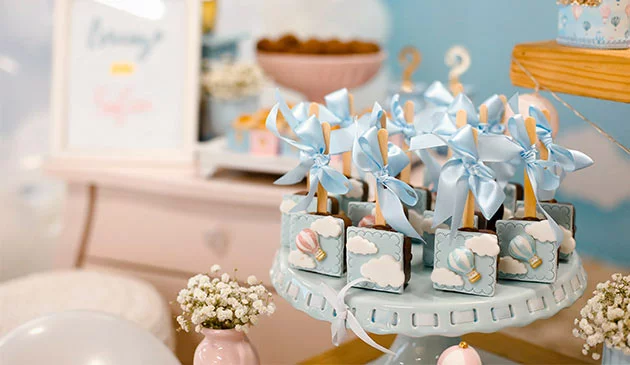 Baby shower set-up
