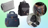 best changing bags hero image featuring skip hop, bugaboo, lekebaby, thule and elodie