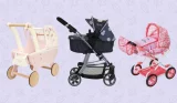 Three of the best dolls' prams
