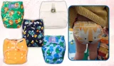 best reusable nappies hero image featuring bambino mio, littles and bloomz, kit and kin, mother-ease