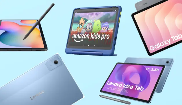 Group of best tablets for kids