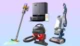 Selection of the best vacuum cleaners, including Dyson, Henry, Eufy, Shark