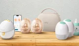 best wearable breast pumps hero image featuring eufy s2, MAM Move and Medela InBra