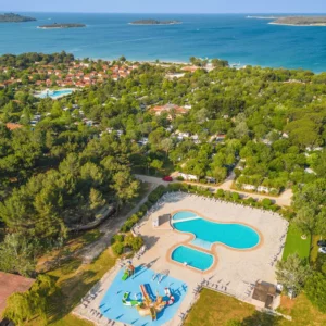 Bi-Village, Pula, Istria ariel view