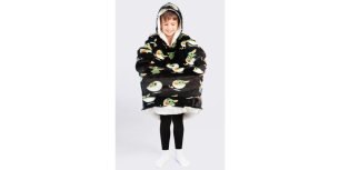 Black Star Wars kids Oodie