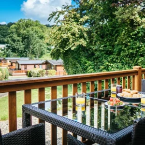 Blairgowrie Holiday Park terrace