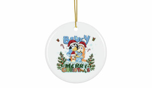 Bluey Christmas decoration