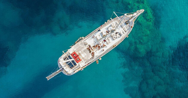 A boat trip in Rhodes