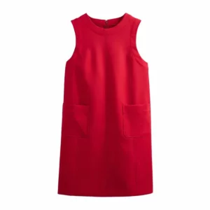 Pocket Detail Shift Dress