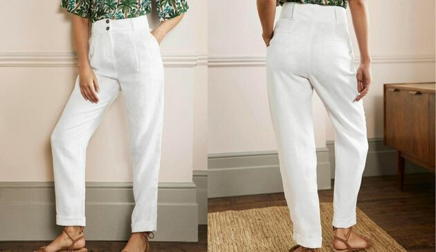 Boden linen trousers