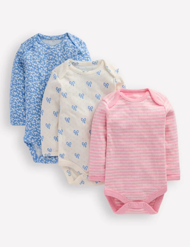 A product image of Boden's 3 Pack Pointelle Bodies