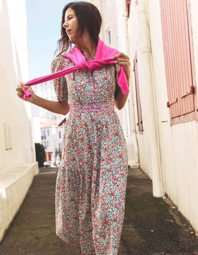 Boden Beatrice cotton midi dress
