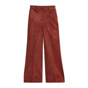 Wide-Leg Corduroy Trousers