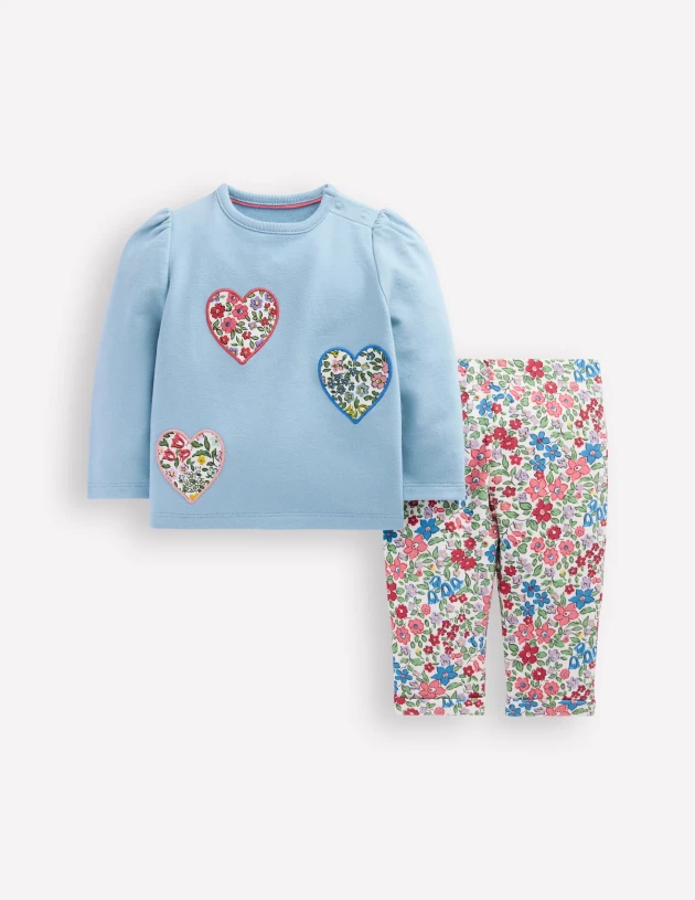 A product image of Boden's Appliqué Jersey Play Set